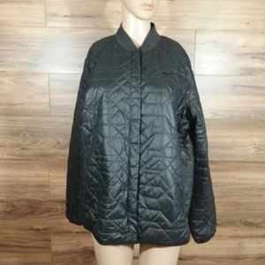 NWT Nike Quilted Primaloft Black Bomber Jacket XL